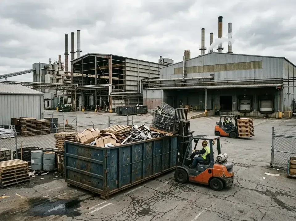 industrial-factory-scrap-conta-003 — frequently asked questions, Cheap Roll-off Dumpster Rentals in Kronenwetter, WI
